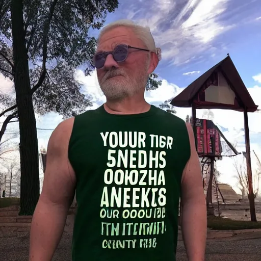 Prompt: your neighborhood boomer, cringe enthusiast, stinky