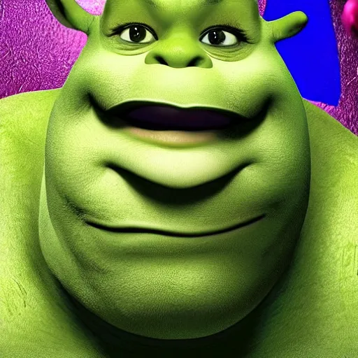 Image similar to shrek looking for love