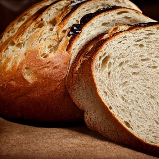 Prompt: bread as a real person, photorealistic, cinematic
