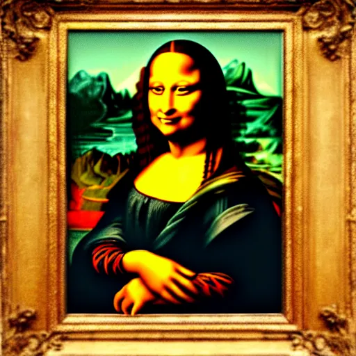 Prompt: Dwayne Johnson in the Mona Lisa painting 4k detail