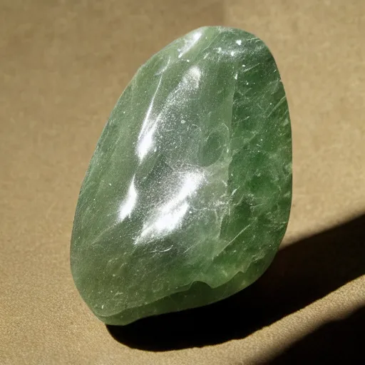 Prompt: nephrite stone