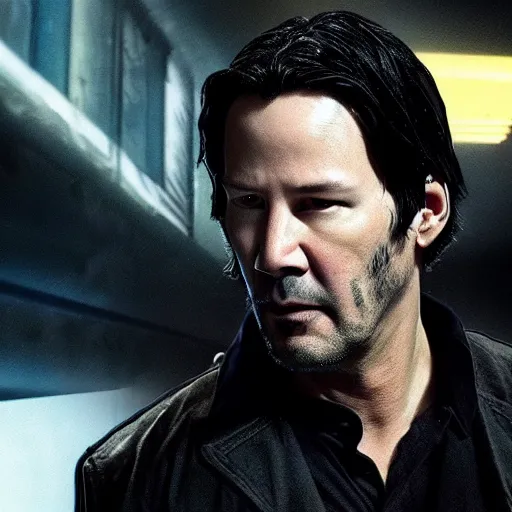 Prompt: Keanu reeves as the punisher 4K quality Photorealism