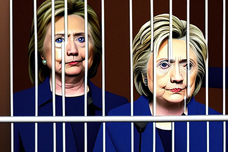 Image similar to hillary-clinton-behind-bars