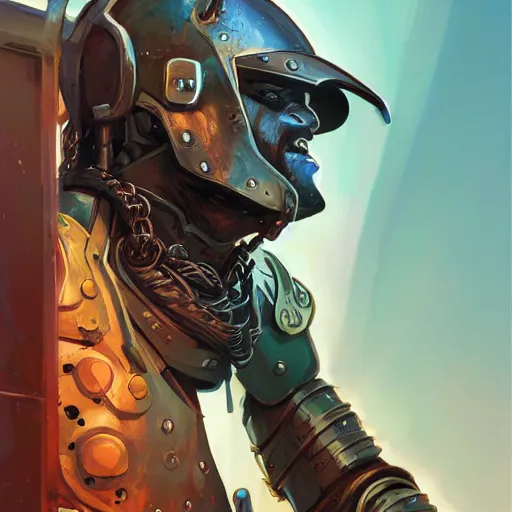 Image similar to cyberpunk viking helmet mask warrior goddess robot ninja fantasy, art gta 5 cover, official fanart behance hd artstation by jesper ejsing, by rhads, makoto shinkai and lois van baarle, ilya kuvshinov, ossdraws