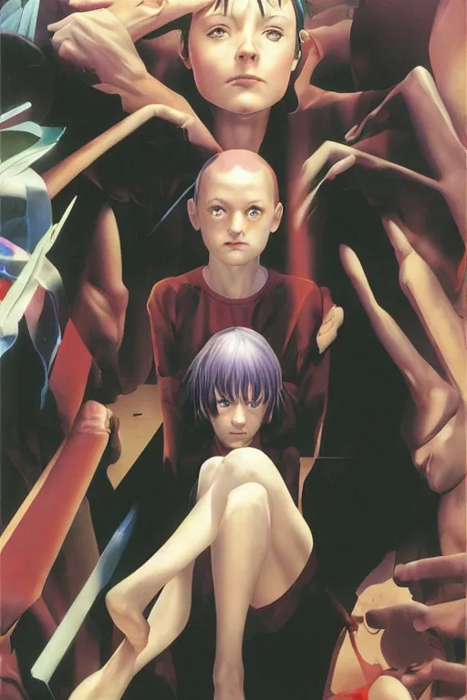 Image similar to lain by alex ross