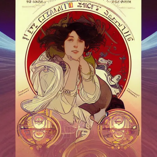 Image similar to Future scientists discover the cure on space station, elegant, intricate, beautiful, digital painting, artstation, concept art, smooth, sharp focus, by Alphonse Mucha and Shepard Fairey