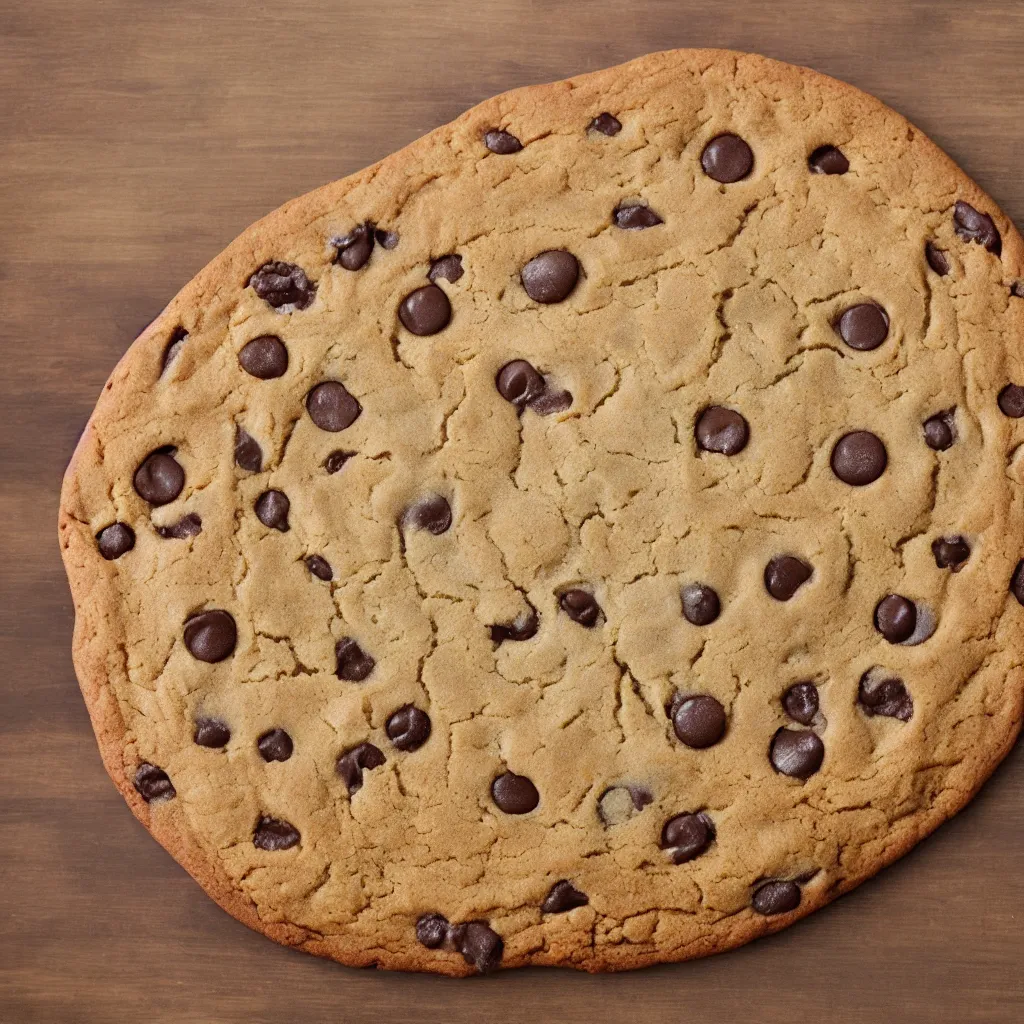 Prompt: big cookie