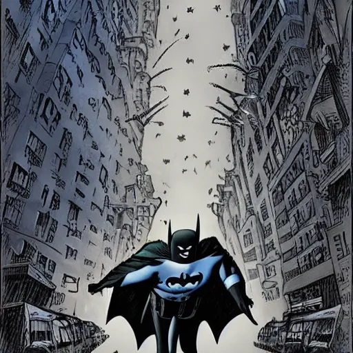 Prompt: Batman by Tim Burton