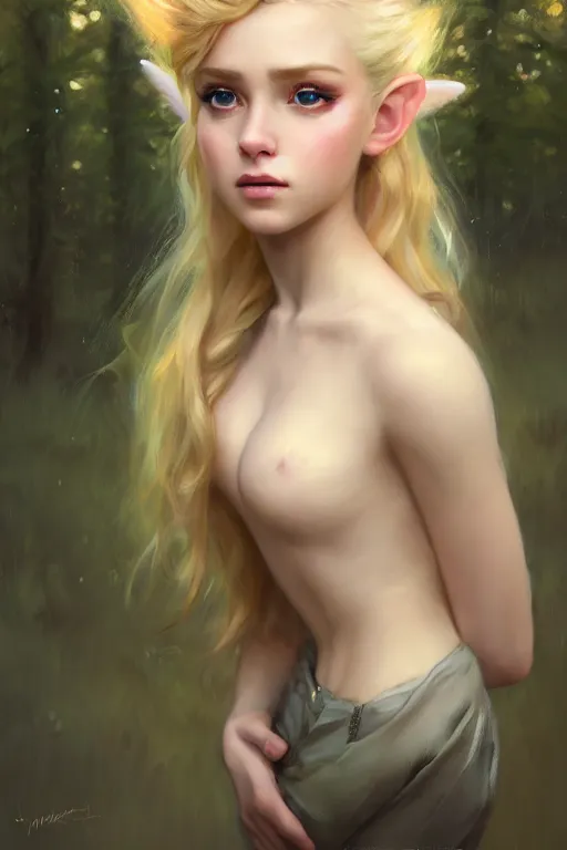 Image similar to cinematic shot of an epic portrait of a cute blonde fairy dressed in military clothes, stylised military clothes, shiny skin, beautiful eyes, beautiful, small details, night setting, realistic poster with volumetric light from jeremy lipkin and michael garmash, craig mallism, artgerm, unreal engine, radiant light, digital art, trends at art station, a masterpiece