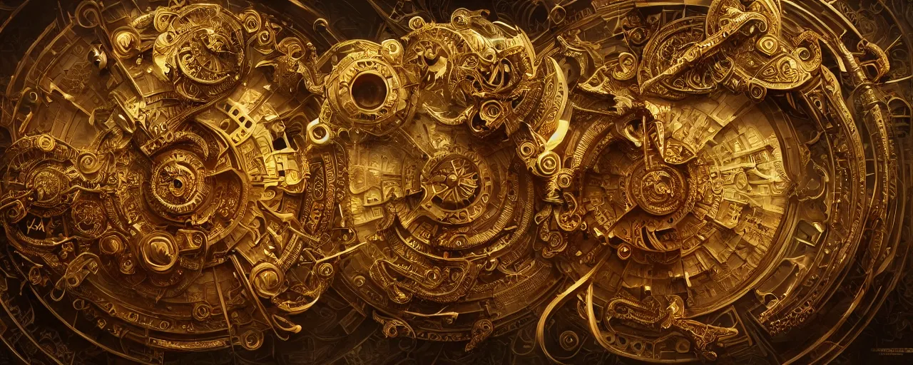 Prompt: zodiac of powertools, insanely detailed and intricate, golden ratio, elegant, ornate, elite, haunting, matte painting, cinematic, cgsociety, miyazaki, vivid and vibrant