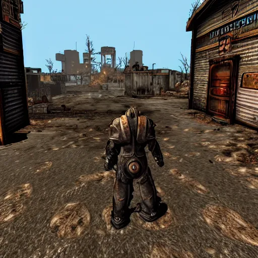 Image similar to master of fallout 1 in fallout 4