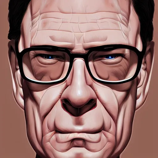 Image similar to Hank Hill, portrait, highly detailed, digital painting, deviantart, concept art, sharp focus, illustration