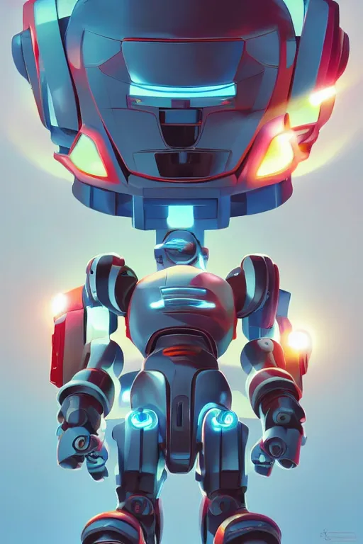 Image similar to metabots medabots medarotto medarot robot minimalist comics helmet mask neon cybereye, behance hd by jesper ejsing, by rhads, makoto shinkai and lois van baarle, ilya kuvshinov, rossdraws global illumination ray tracing hdr radiating a glowing aura