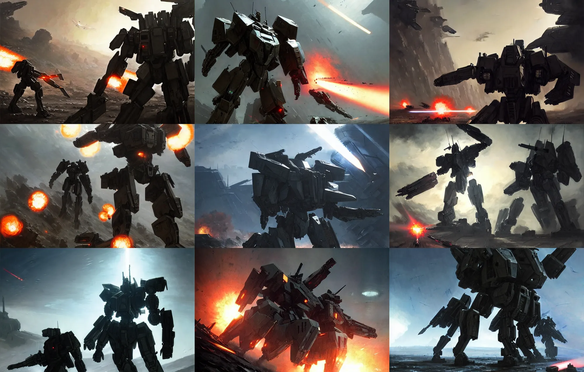 Head Art - Armored Core V Art Gallery