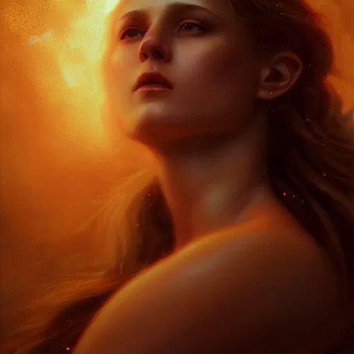 Prompt: majestic gracious regal seductive aphrodite portrait, ancient greece, atmospheric lighting, painted, intricate, volumetric lighting, beautiful, rich deep colours masterpiece, golden hour, sharp focus, ultra detailed, by leesha hannigan, ross tran, thierry doizon, kai carpenter, ignacio fernandez rios