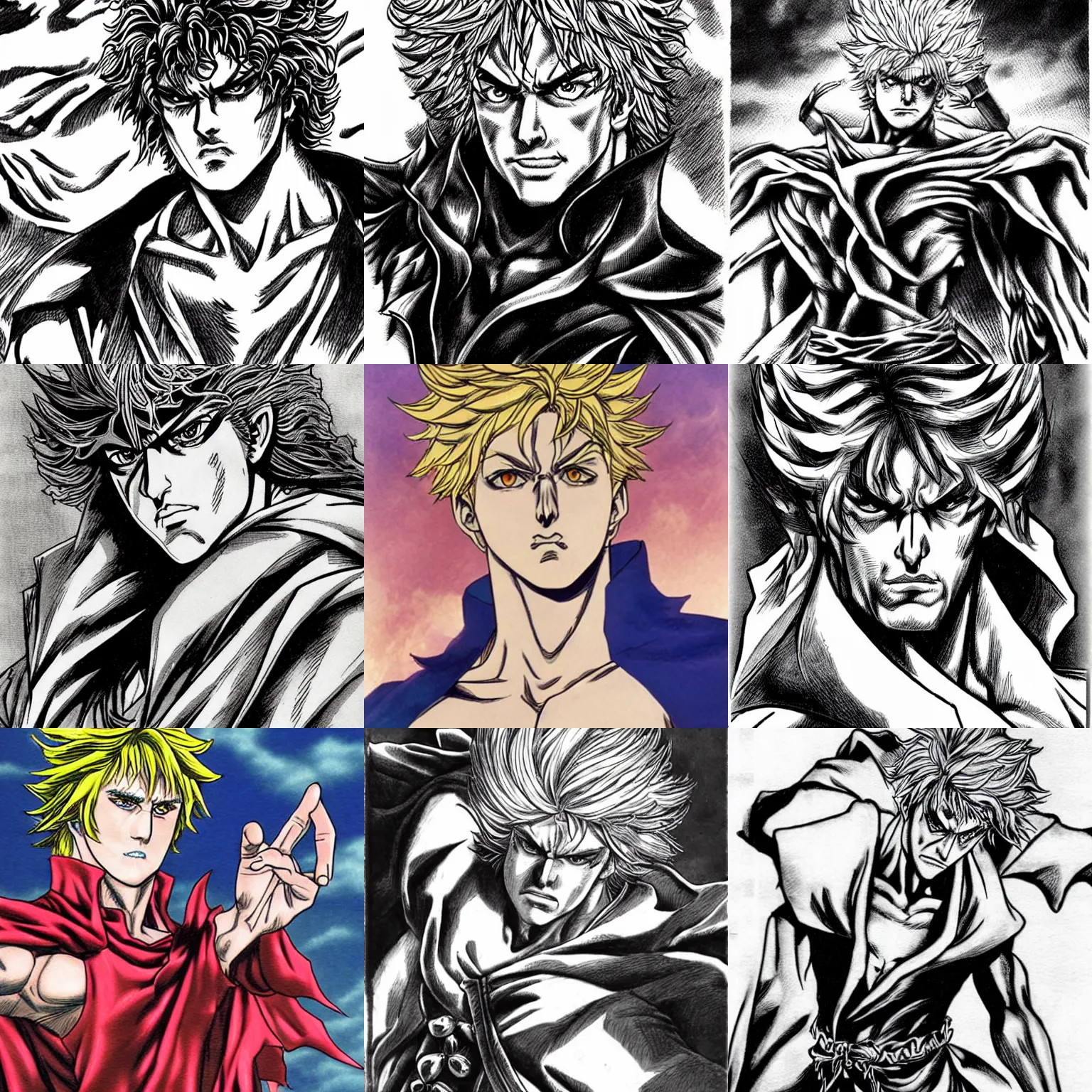 AI Art: Dio Brando by @The studios of Securety