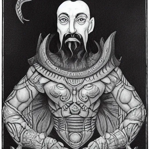 Image similar to portrait of ahriman