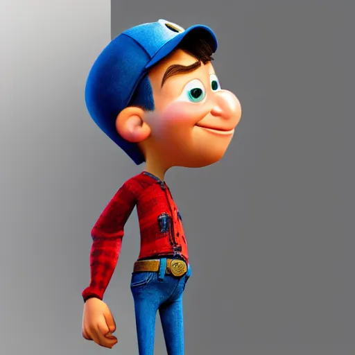 Image similar to new pixar disney dreamworks warner bros character, highly detailed, extremely high quality, hd, 4 k, 8 k, professional photographer, 4 0 mp, lifelike, top - rated, award winning, cinematic, realistic, detailed lighting, detailed shadows, sharp, no blur, edited, corrected, trending