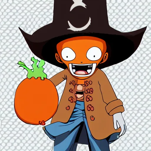 Prompt: A photo of Carrot character from One Piece