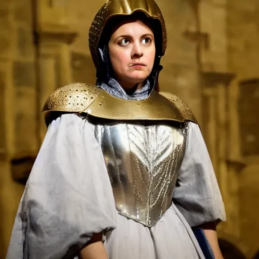 Image similar to charlotte d'ornellas as jeanne d'arc