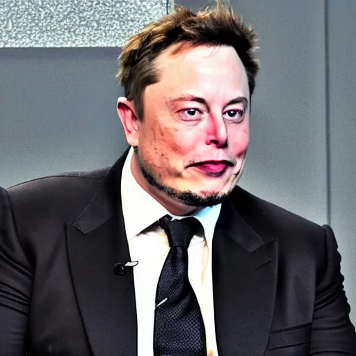 Image similar to fat elon musk