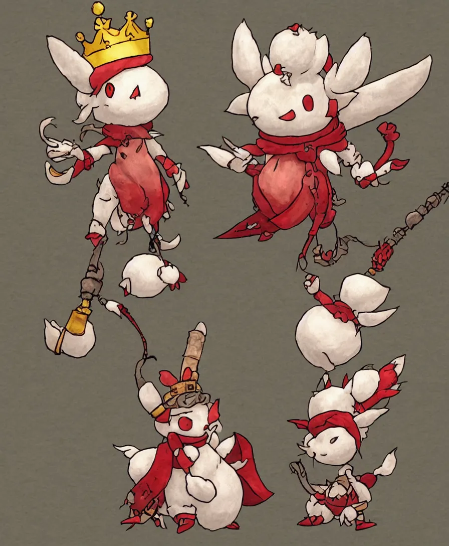 Prompt: king moogle mog