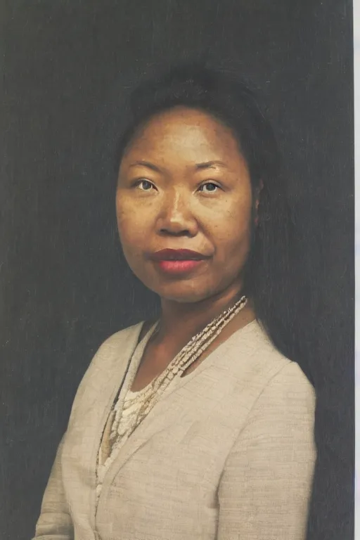 Image similar to portrait of natalia kawamura oyombe