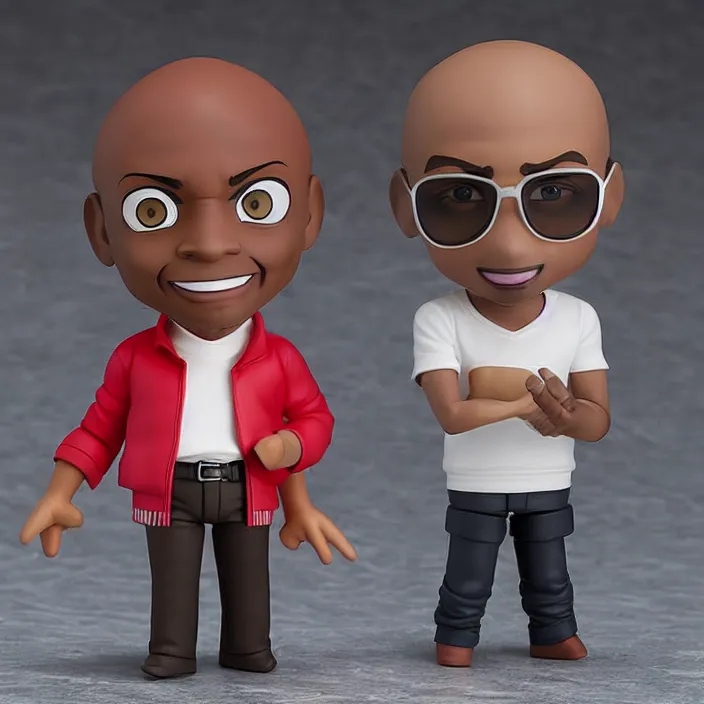 Image similar to Dave Chappelle, An anime Nendoroid of Dave Chappelle, figurine, detailed product photo