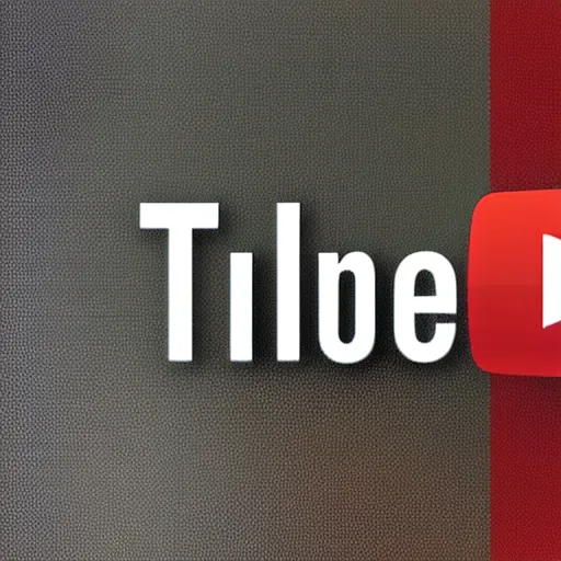 Prompt: youtube logo, icon