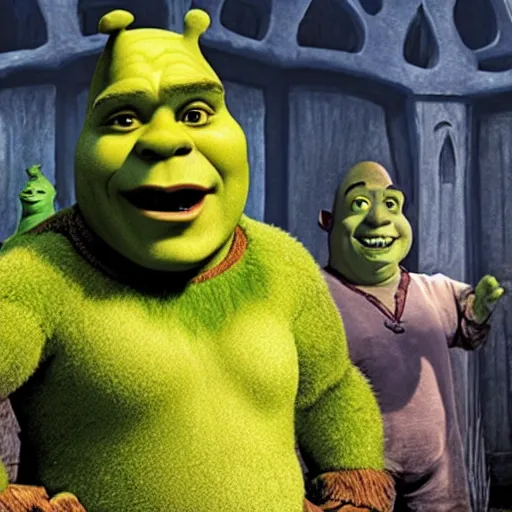 Image similar to mike myers as shrek