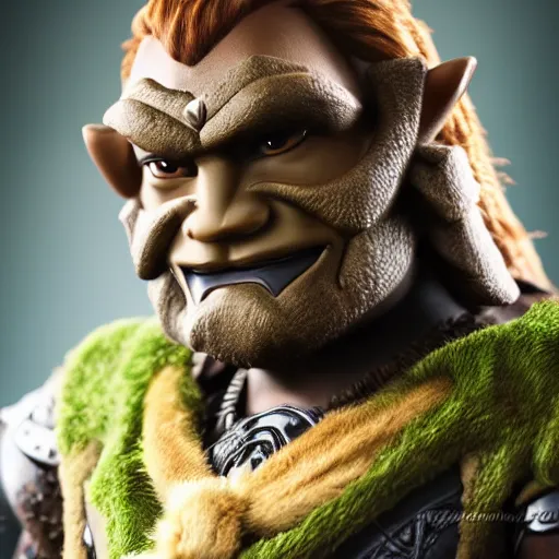 Image similar to Ganondorf as a wise father figure, professional headshot