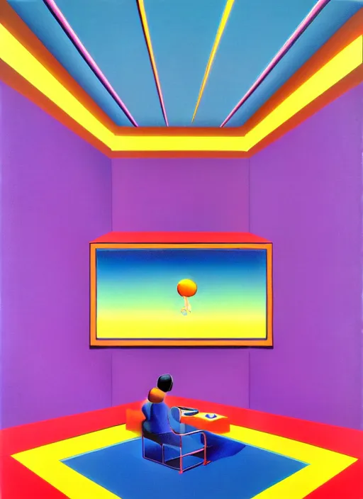 Image similar to office room by shusei nagaoka, kaws, david rudnick, airbrush on canvas, pastell colours, cell shaded, 8 k