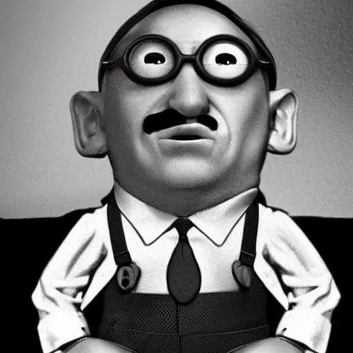 Image similar to hitler as a minion