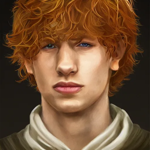 Image similar to a portrait of kvothe from kingkiller chronicle, photorealistic, award winning, hd wallpaper, artstation