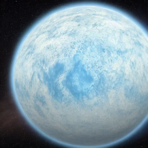 Prompt: photo of a newly discovered planet