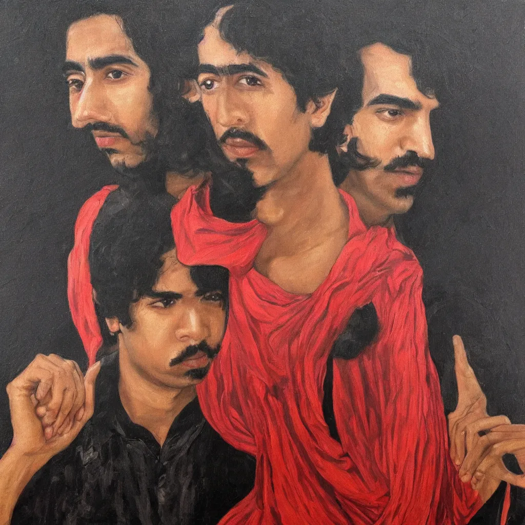 Prompt: dev patel, classic painting, detailed