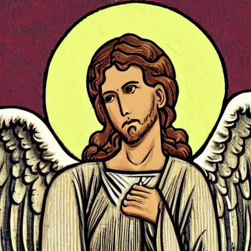 Image similar to biblically accurate angel