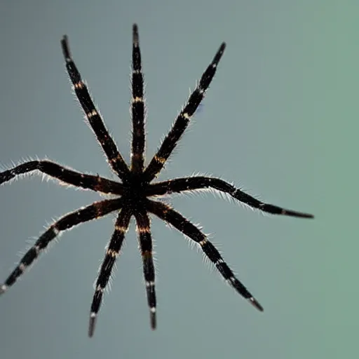Image similar to a micro photo of recluse spider, amazing lighting, hyper realistic