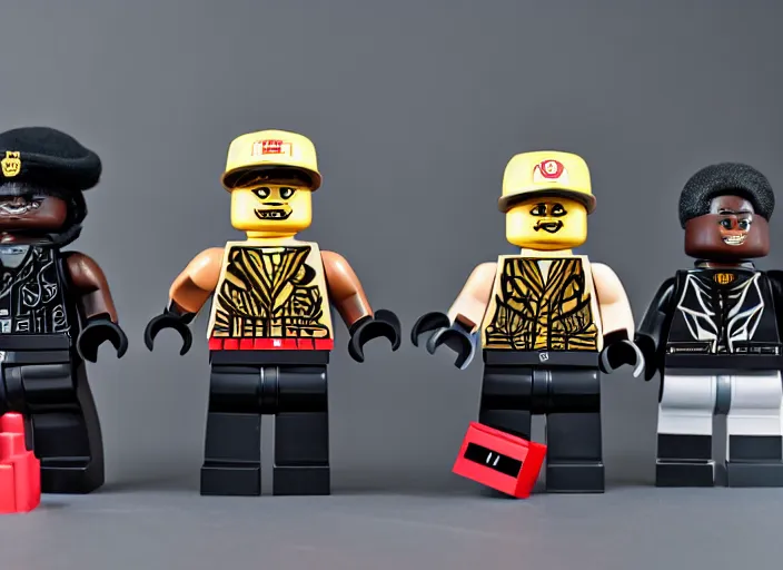 Image similar to product photo still of public enemy fight the power lego playset, 8 k, 1 2 0 mm macro, f 1. 8, studio lighting, key light