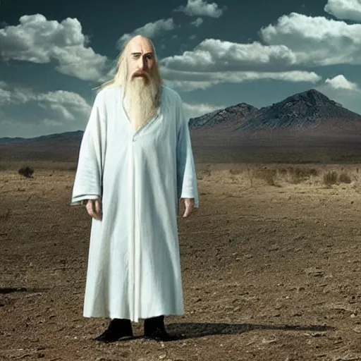 Image similar to Saruman the White as Walter White in Breaking Bad