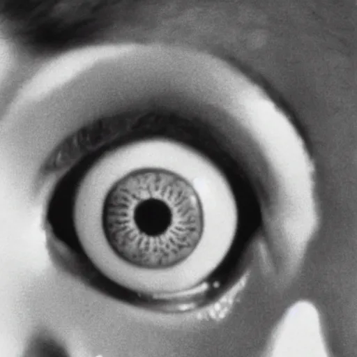 Prompt: woman with prosthetic nose enters an eyeball cult, 1973 live-action children's tv show, color