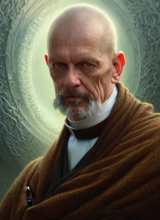 Image similar to closeup portrait shot of a victorian priest in a scenic mystery environment, intricate, elegant, highly detailed, centered, digital painting, artstation, concept art, smooth, sharp focus, illustration, artgerm, tomasz alen kopera, peter mohrbacher, donato giancola, joseph christian leyendecker, wlop, boris vallejo