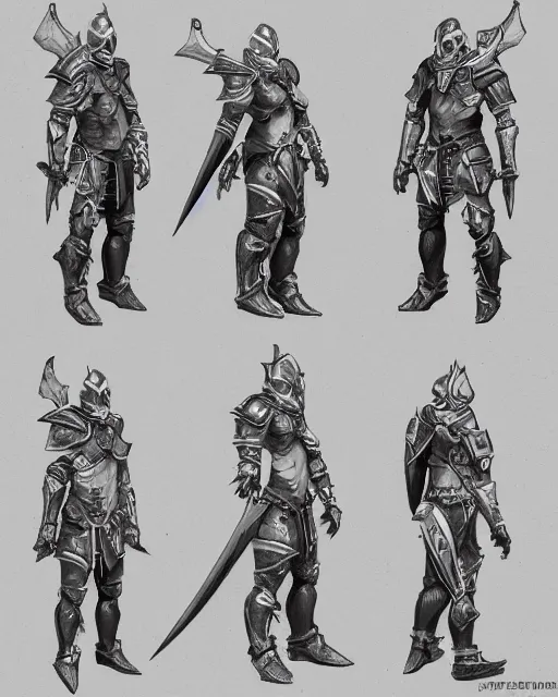 Prompt: fantasy warrior in full armor, simple, smooth, rough sketch, plain, extremely clean, uncluttered, basic, trending on artstation,