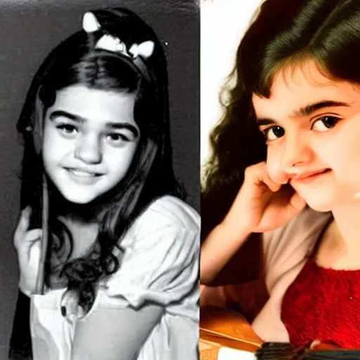 Image similar to teenager Angelina Jordan as a 1960s singer