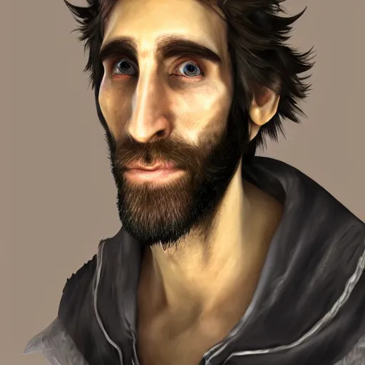 Image similar to asmongold, hyper realisitic, portrait, high detail, 8 k