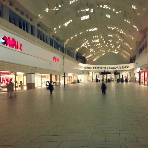 Prompt: Beautiful Liminal disposable Photograph of a Mall filled with potatoes