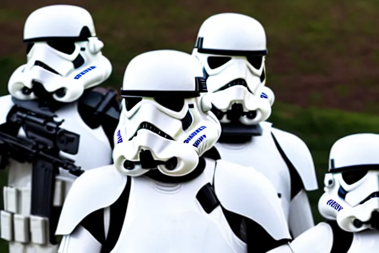 Image similar to stormtroopers hair