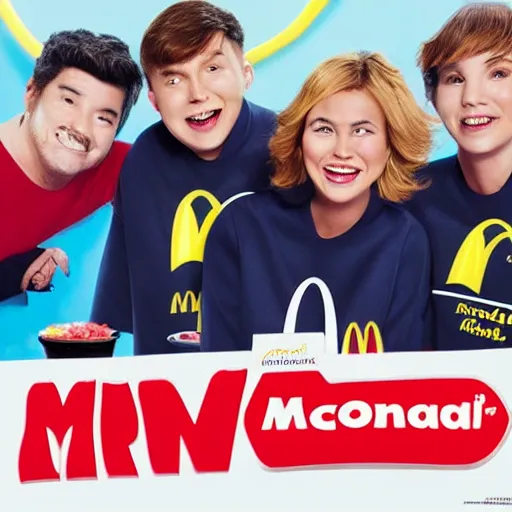 Image similar to a promotional photograph for the new ‘McDonald’s Player’