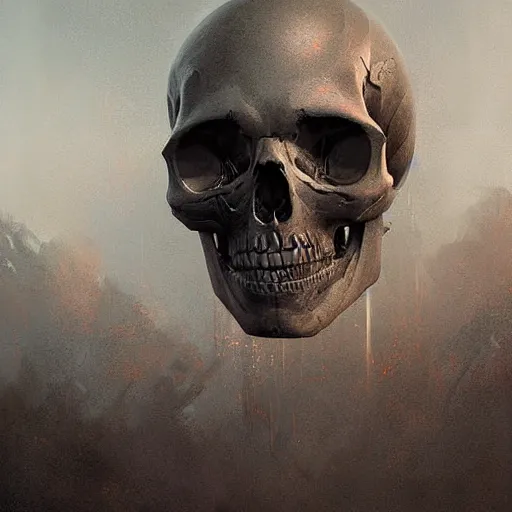 Prompt: portrait of a robotic skull,digital art,ultra detailed,ultra realistic,art by greg rutkowski