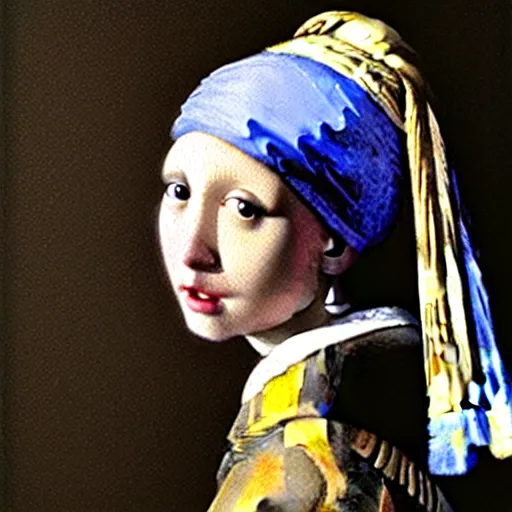 girl with a pearl earring, by mauritshuis | Stable Diffusion | OpenArt